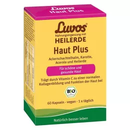 LUVOS Healing Clay Organic Skin Plus Capsules, 60 pcs