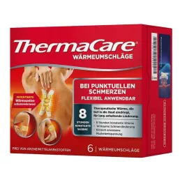 THERMACARE Heat pads for localized pain, 6 pcs