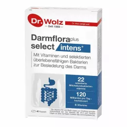 DARMFLORA plus select intens capsules, 40 pcs
