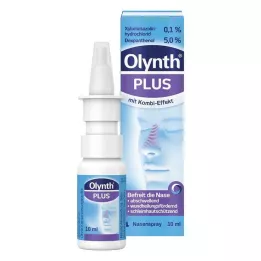 OLYNTH Plus 0.1%/5% for adults nasal spray o.K., 10 ml