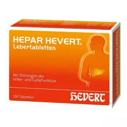 HEPAR HEVERT Liver tablets, 100 pcs