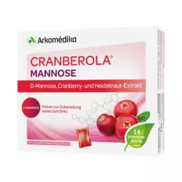 CRANBEROLA Mannose Powder for Oral Solution, 14X4 g