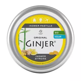 INGWER GINJER Pastilles Organic Lemon, 40 g