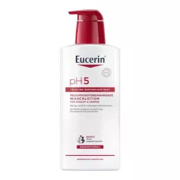 EUCERIN pH5 washing lotion for sensitive skin with pump, 400 ml