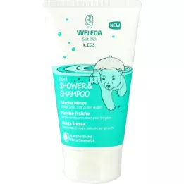 WELEDA Kids 2in1 Shower &amp; Shampoo Fresh Mint, 150 ml