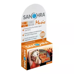SANOHRA music noise protection for adults, 2 pieces