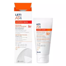 LETI AT4 Defense Face Cream SPF 50+, 50 ml