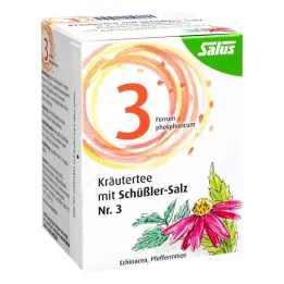 Herbal tea with Schüssler salt number 3 Salus Fbtl.(15 stk)
