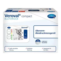 VEROVAL Compact upper arm blood pressure measuring device, 1 pcs