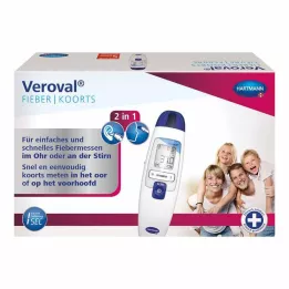 VEROVAL 2in1 infrared fever thermometer, 1 pcs