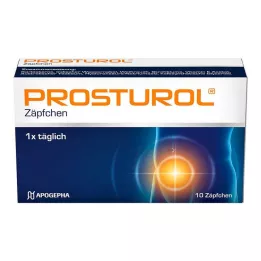 PROSTUROL Suppositories, 10 pcs