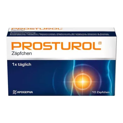 PROSTUROL Suppositories, 10 pcs