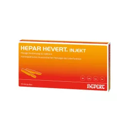 HEPAR HEVERT Inject ampoules, 10 pcs