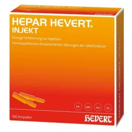 HEPAR HEVERT Inject ampoules, 100x2 ml