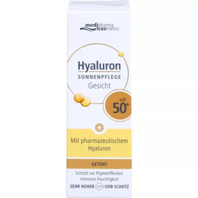 HYALURON SONNENPFLEGE Face Cream LSF 50+ tinted, 50 ml