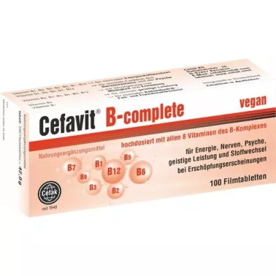 CEFAVIT B-Complete film-coated tablets, 100 pcs