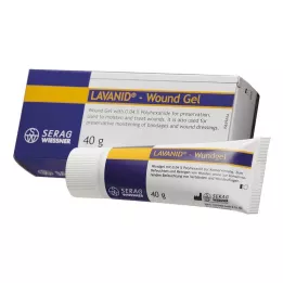 LAVANID Wound gel with 0.04% polihexanide, 1X40 g