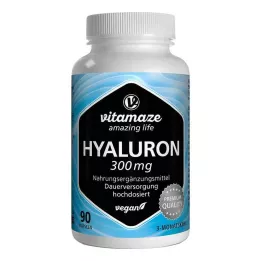 HYALURONSÄURE 300 mg high-dose vegan capsules, 90 pcs
