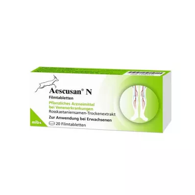 AESCUSAN N film-coated tablets, 20 pcs