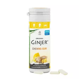 Ingwer Ginjer Rágógumi citrom, 30 g