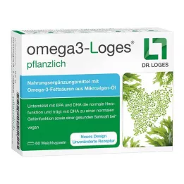 OMEGA3-Loges vegetable capsules, 60 pcs