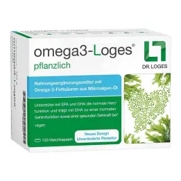 OMEGA3-Loges vegetable capsules, 120 pcs
