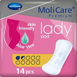 MOLICARE Premium Lady Pad 1.5 drops, 14 pcs