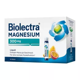 BIOLECTRA Magnesium 300 mg liquid, 14 pcs