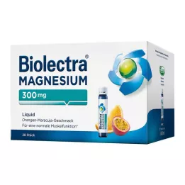 BIOLECTRA Magnesium 300 mg liquid, 28 pcs