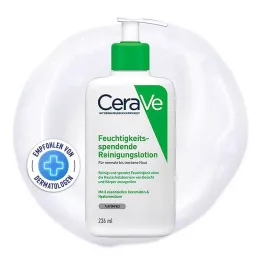 CERAVE moisturizing cleansing lotion, 236 ml