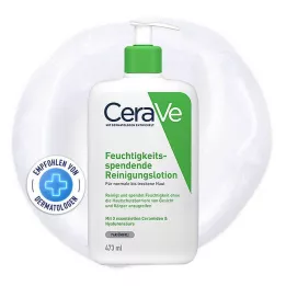 CERAVE moisturizing cleansing lotion, 473 ml