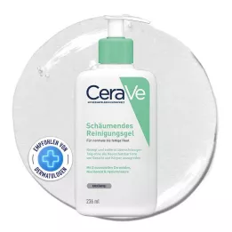 CERAVE Foaming Cleansing Gel, 236 ml