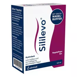 SILILEVO Nail polish with nail care set, 6.6 ml
