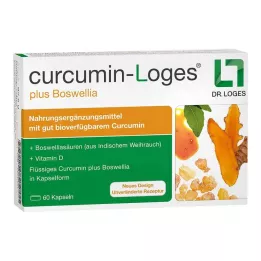 CURCUMIN-LOGES plus Boswellia capsules, 60 pcs