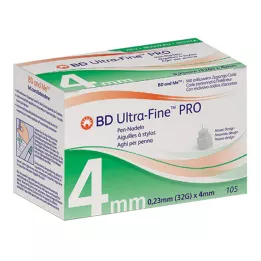 BD ULTRA-FINE PRO Pen needles 4 mm 32 G 0.23 mm, 105 pcs