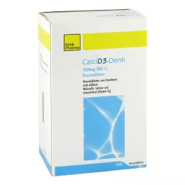 CALCI D3-Denk 1,000 mg/880 IU effervescent tablets, 120 pcs