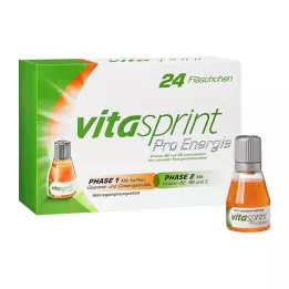 VITASPRINT Pro Energy Drink Bottles, 24 pcs