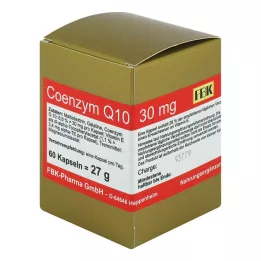 COENZYM Q10 cápsulas de 30 mg, 60 pz