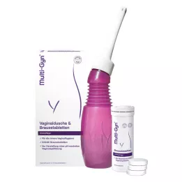 MULTI-GYN Vaginal douche combo pack effervescent tablets, 1 P
