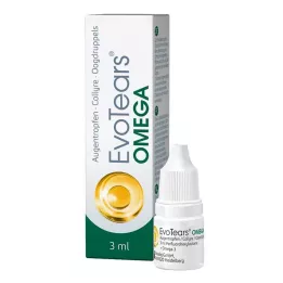 EVOTEARS Omega eye drops, 3 ml