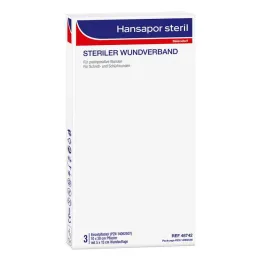 Hansapor sterile wound dressing 10x20 cm (3 pieces)