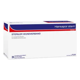 Hansapor sterile wound dressing 10x20 cm (25 pcs)