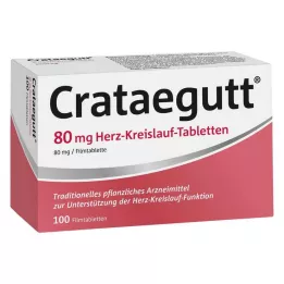 CRATAEGUTT 80 mg cardiovascular tablets, 100 pcs
