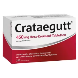 CRATAEGUTT 450 mg cardiovascular tablets, 200 pcs