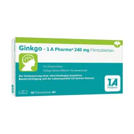 Ginkgo – 1 A Pharma® 240 mg film-coated tablets, 60 pcs