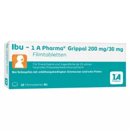 IBU-1A Pharma Grippal 200 mg/30 mg film-coated tablets, 20 pcs