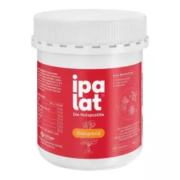 IPALAT Throat lozenges honey mild without menthol sugar free, 400 pcs