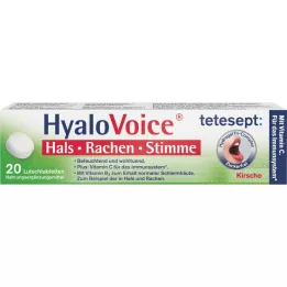 TETESEPT AnginoVoice Throat Voice Lozenges, 20 pcs