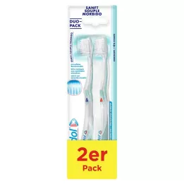 MERIDOL Toothbrush gentle double pack, 2 pieces