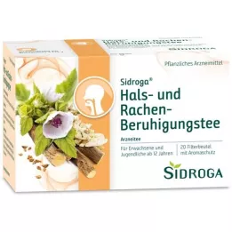 SIDROGA Hals- und Rachen-Beruhigungstee Filterbtl., 20X1.75 g